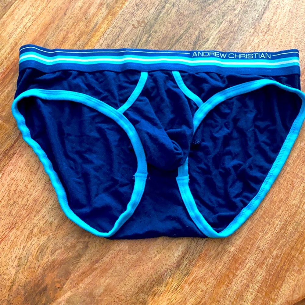 Medium Andrew Christian Underwear blue